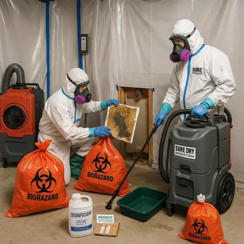 Contaminated Water Handling Protocols process in Lansing, KS