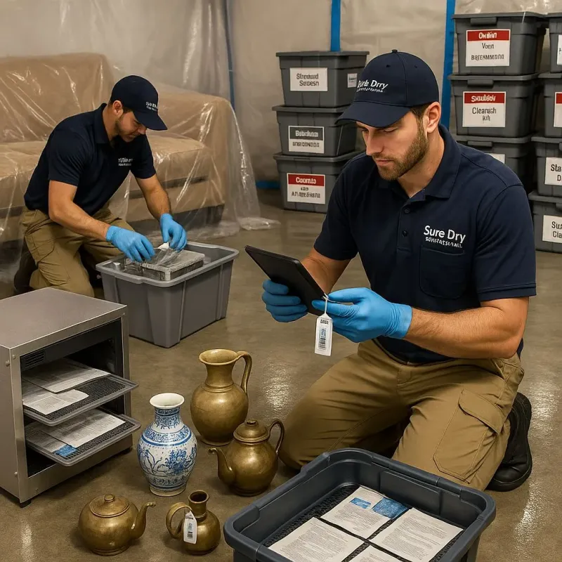 Content Protection and Restoration process in Lansing, KS