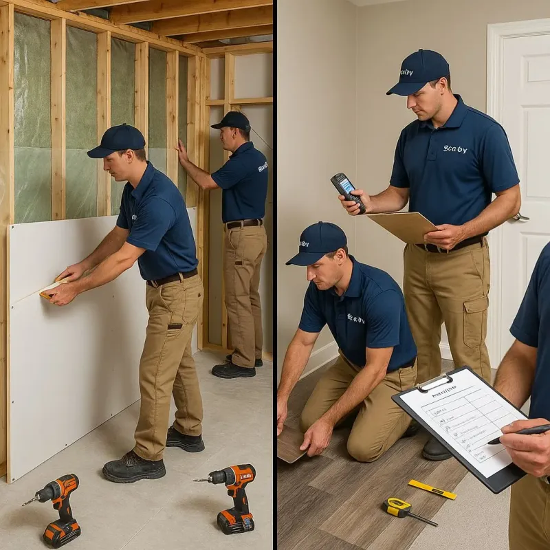 Repairs and Reconstruction process in Lansing, KS